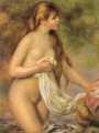 Badende mit langen Haaren Pierre Auguste Renoir